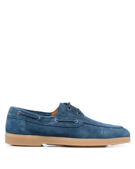 Doucal's round-toe boat shoes