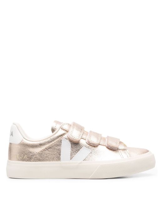 Veja Recife metallic touch-strap sneakers