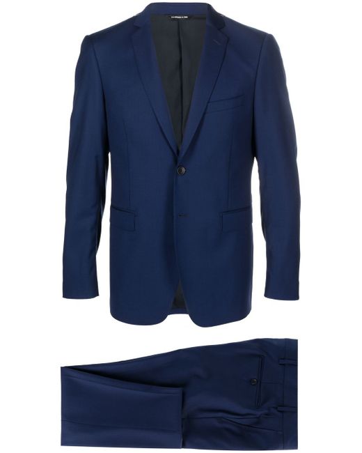 Tonello notched-lapels two-piece single-breasted suit
