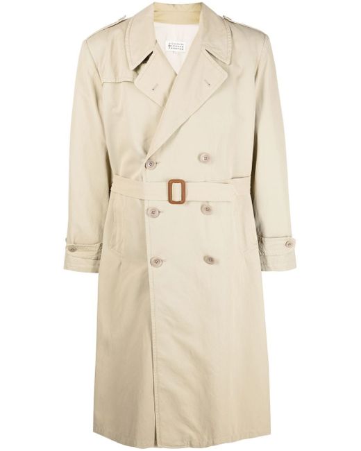 Maison Margiela mid-length trench coat