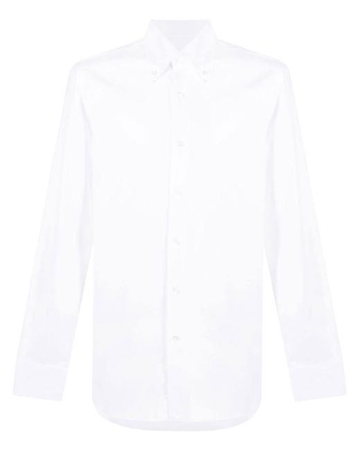 Barba button-up cotton shirt