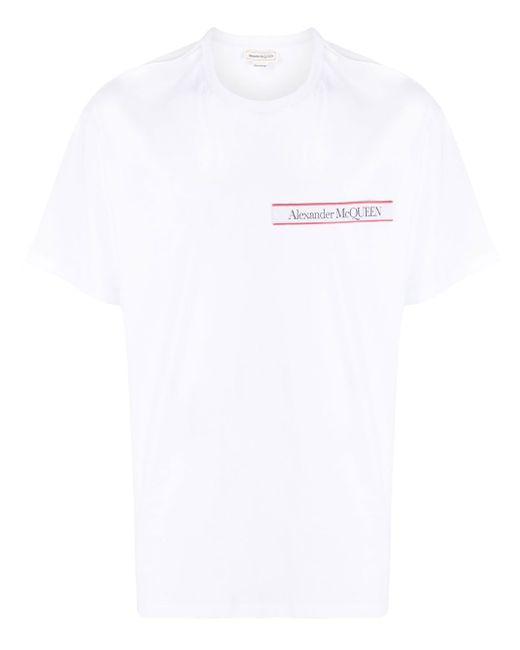 Alexander McQueen logo patch short-sleeve T-shirt
