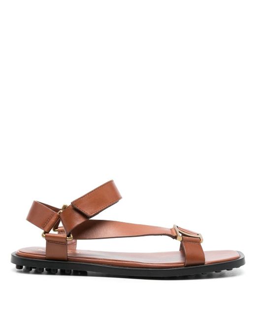 Tod's multi-way strap leather sandals