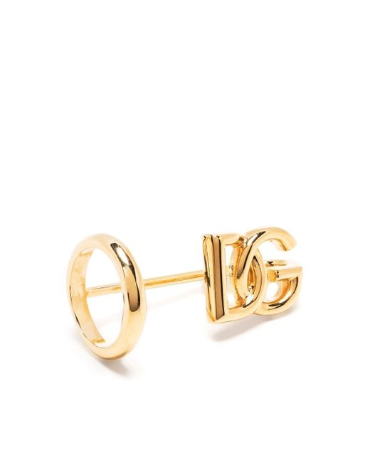 Dolce & Gabbana logo-lettering band ring