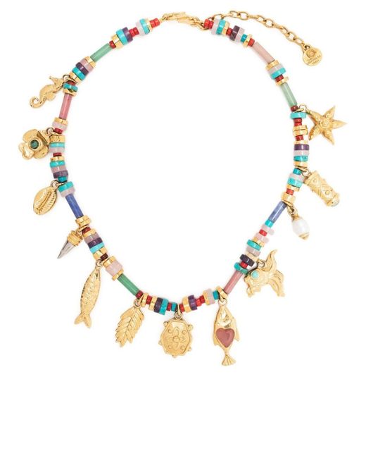 Goossens Maunaloa gemstone-detail necklace