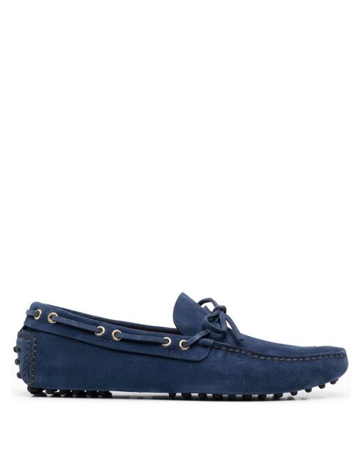 Carshoe lace-tied slip-on loafers