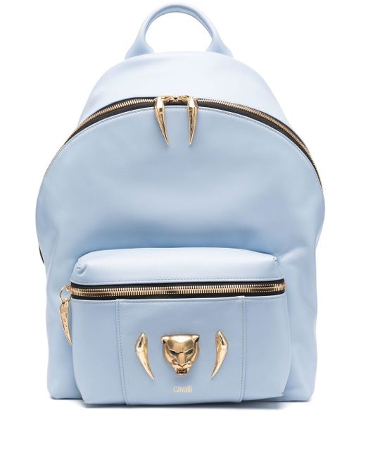 Roberto Cavalli panther-head backpack