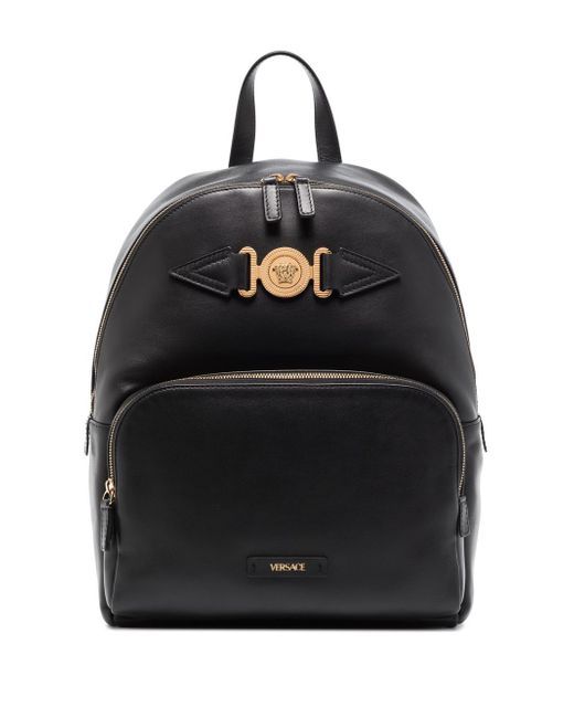 Versace Medusa leather backpack