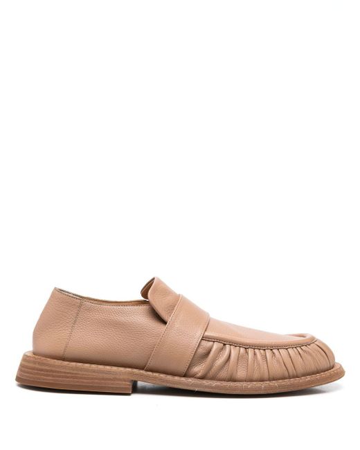 Marsèll ruched-detail slip-on loafers