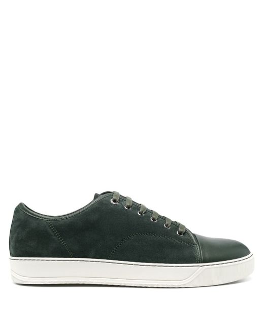 Lanvin lace-up suede sneakers
