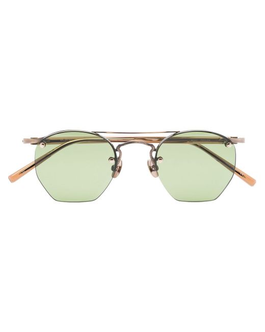 Matsuda Geometric Rimless sunglasses