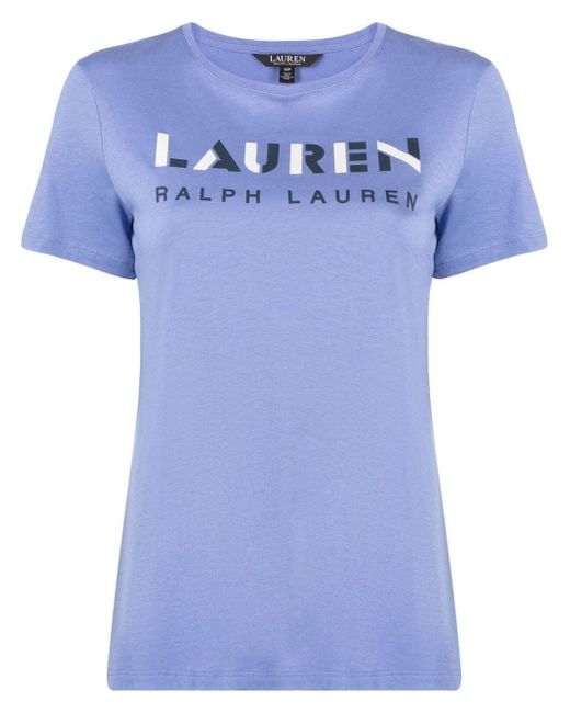Lauren Ralph Lauren graphic logo-print short-sleeve T-shirt