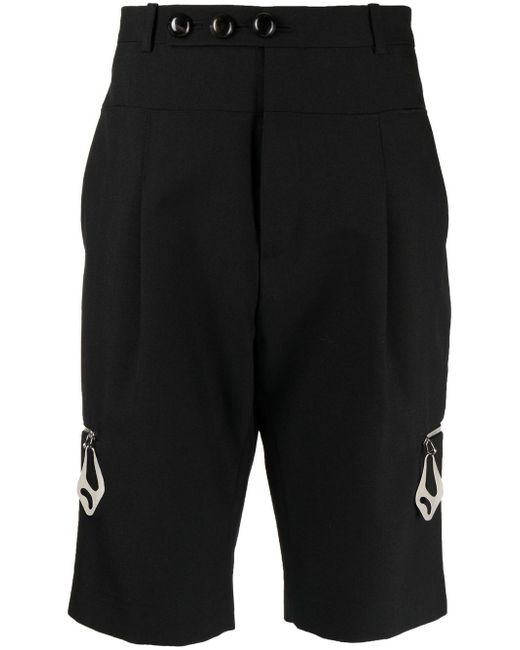 Namacheko zip-detail tailored shorts