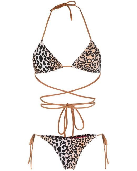 Reina Olga Miami leopard print bikini