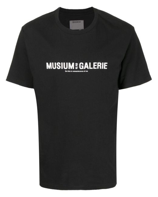 Musium Div. logo-print cotton T-shirt