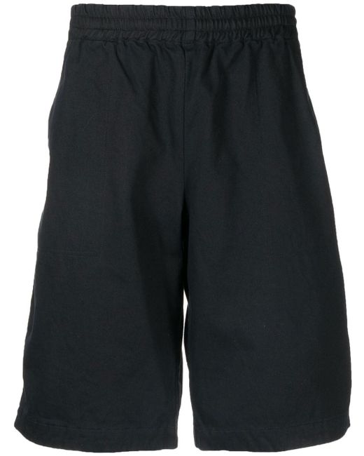 Undercoverism knee-length cotton Bermuda shorts