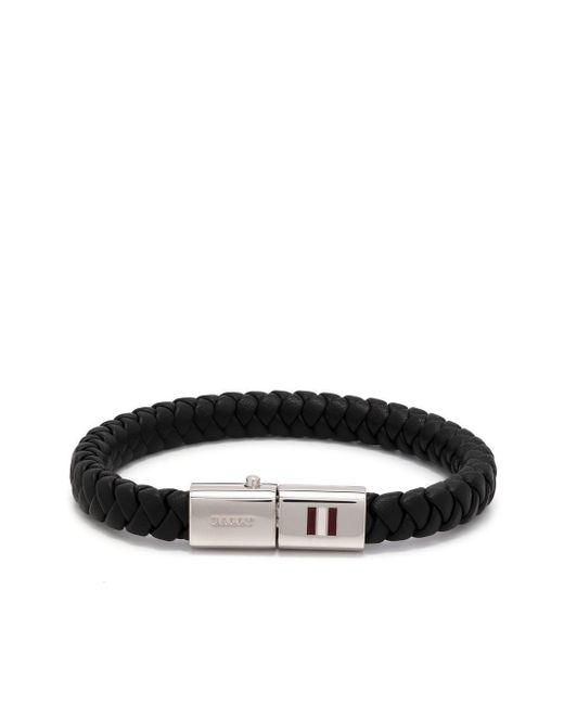 Bally braided-design band bracelet