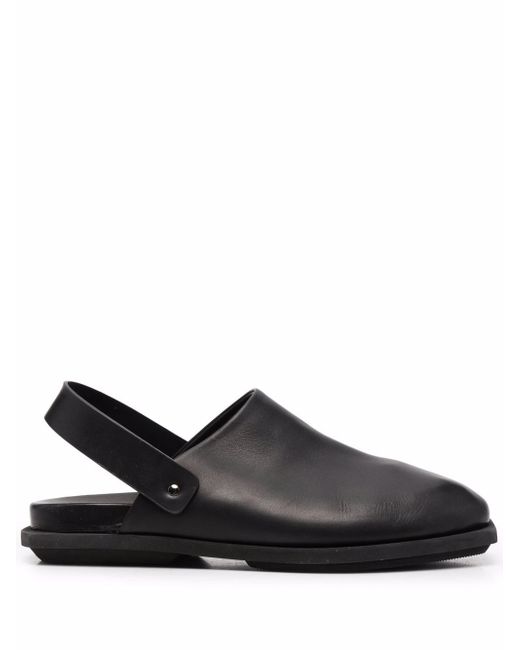 Premiata round-toe slingback leather sandals