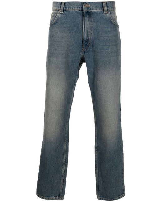 Courrèges mid-rise straight-leg jeans