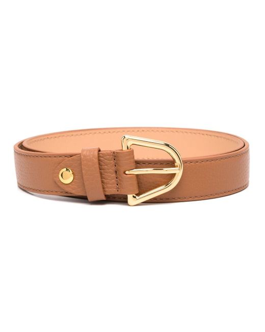 Coccinelle metallic buckle-fastening belt