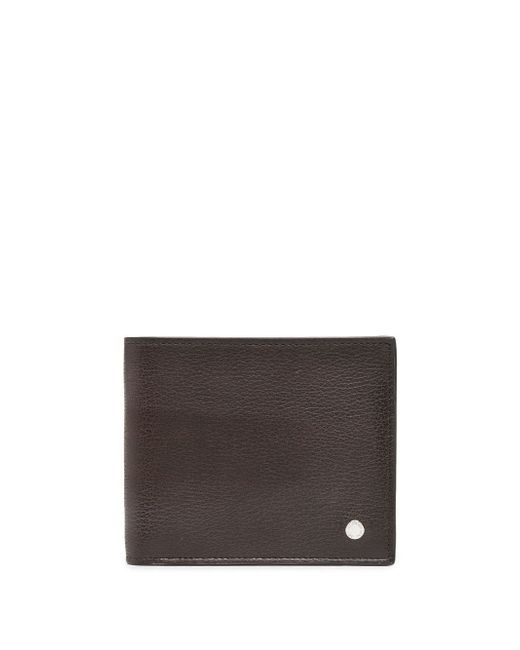 Orciani grained-leather bi-fold wallet