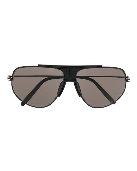 Tom Ford Addison aviator-frame sunglasses