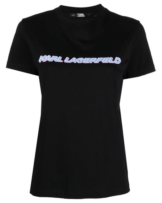 Karl Lagerfeld Future logo T-shirt