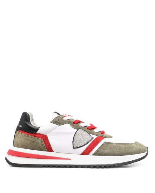 Philippe Model panelled low-top sneakers