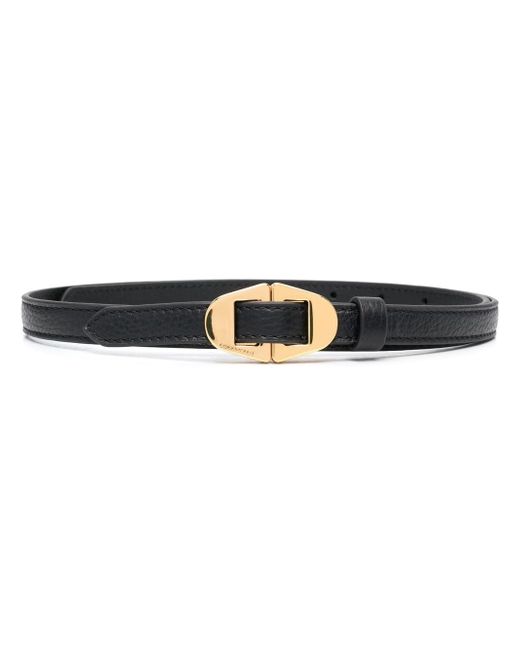 Coccinelle oval-buckle leather belt