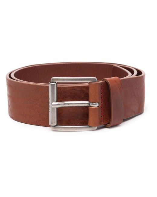 Hugo Boss buckle-fastening leather belt
