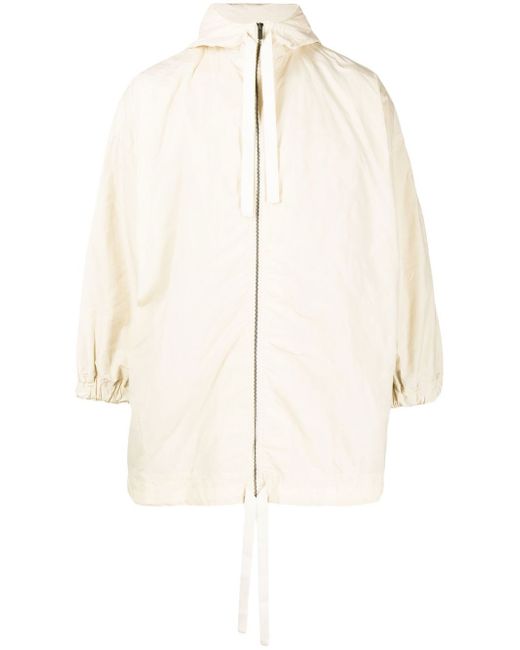 Toogood hooded drawstring cotton coat