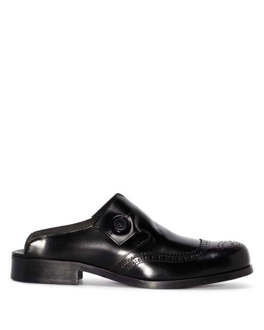 Stefan Cooke button-detail monk shoes