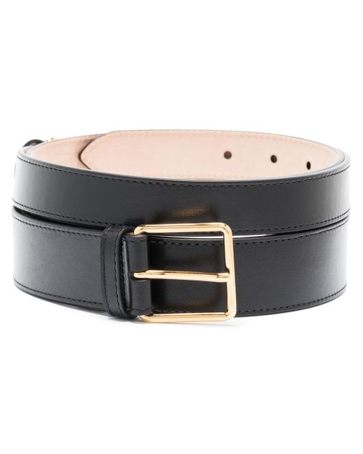 Alexander McQueen double-wrap leather belt
