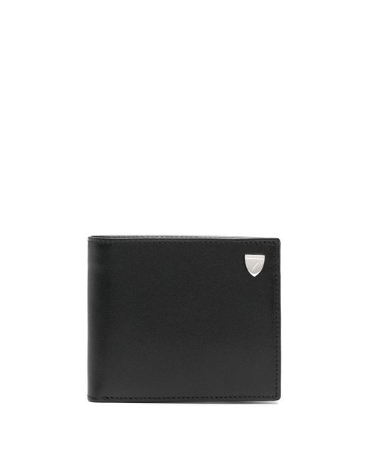 Aspinal of London logo plaque folded wallet