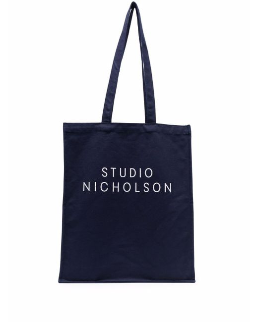 Studio Nicholson small logo-print tote bag