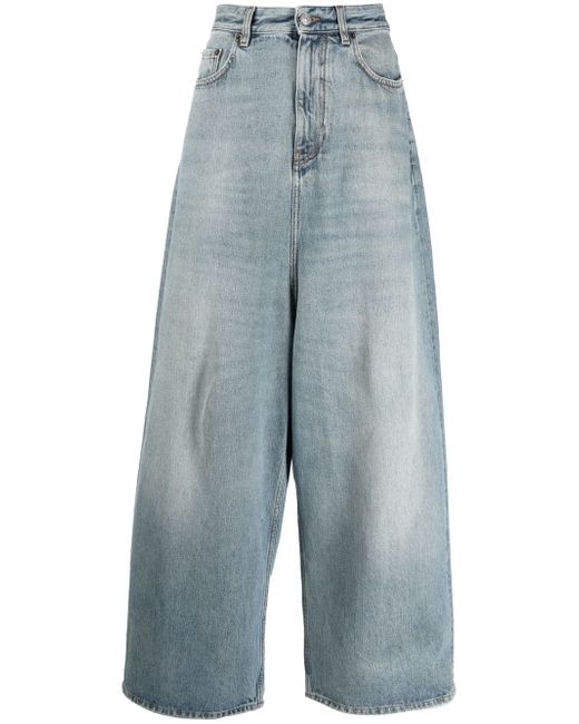 Balenciaga Low-crotch wide-leg jeans