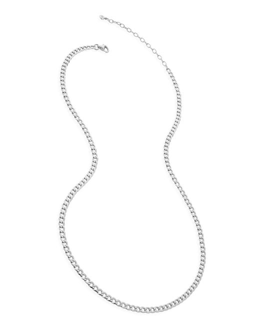Monica Vinader Flat Curb sterling chain