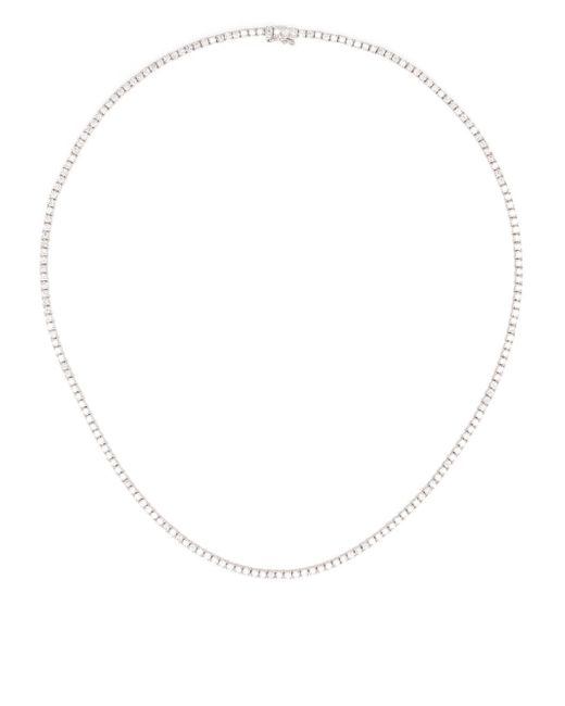 Anita Ko 18kt white gold diamond Hepburn choker necklace