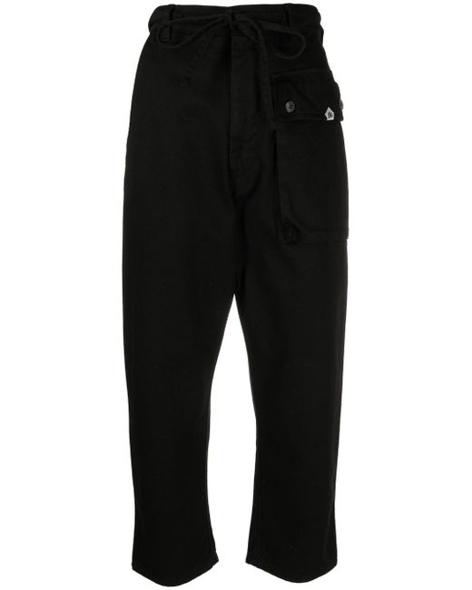 Gabriele Pasini belted cropped trousers