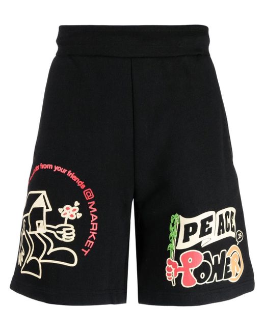 market Peace and Power track shorts