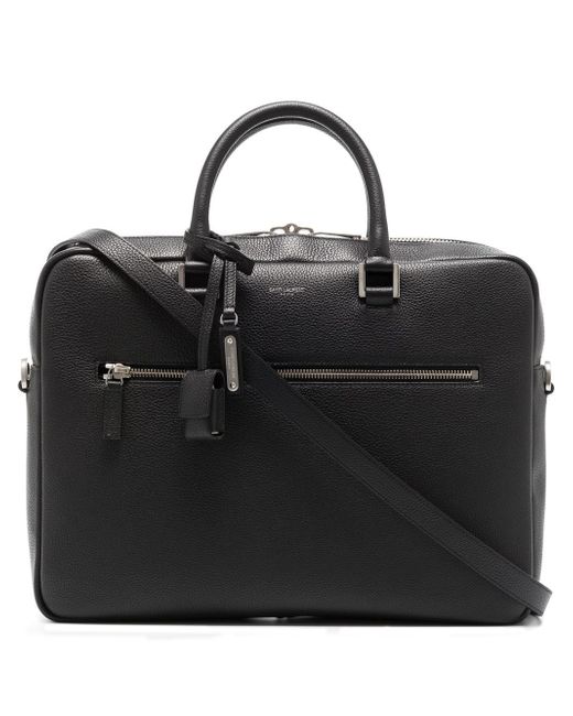 Saint Laurent Sac De Jour leather briefcase