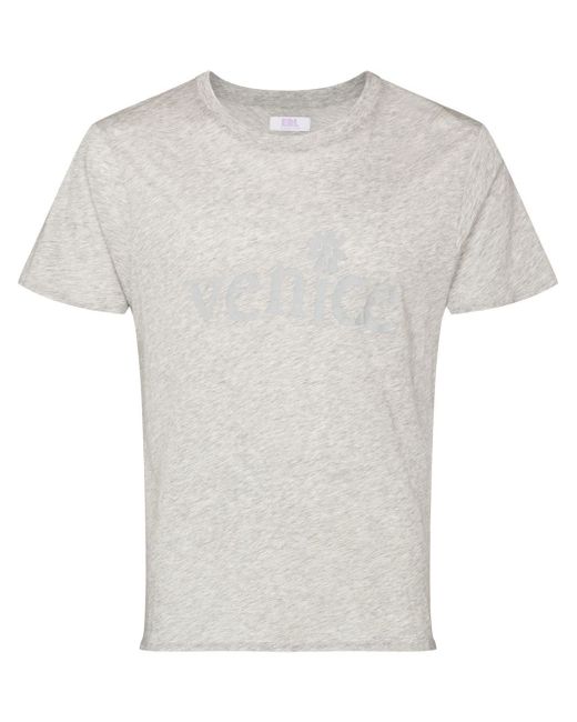 Erl Venice-print cotton T-shirt
