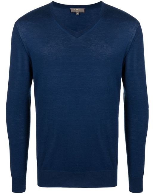 N.Peal V-neck cashmere sweatshirt