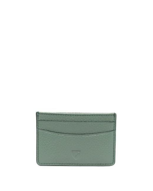 Aspinal of London slim pebbled-leather card case