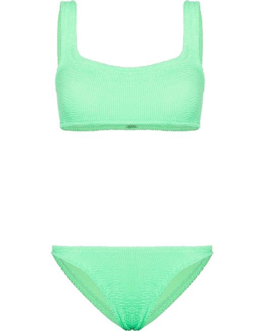 Hunza G Xandra crinkle bikini set