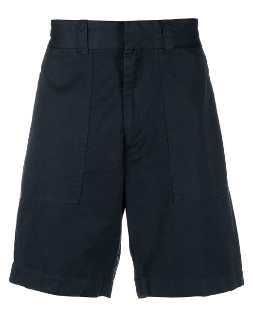 Vince four-pocket tonal-stitching Bermuda shorts