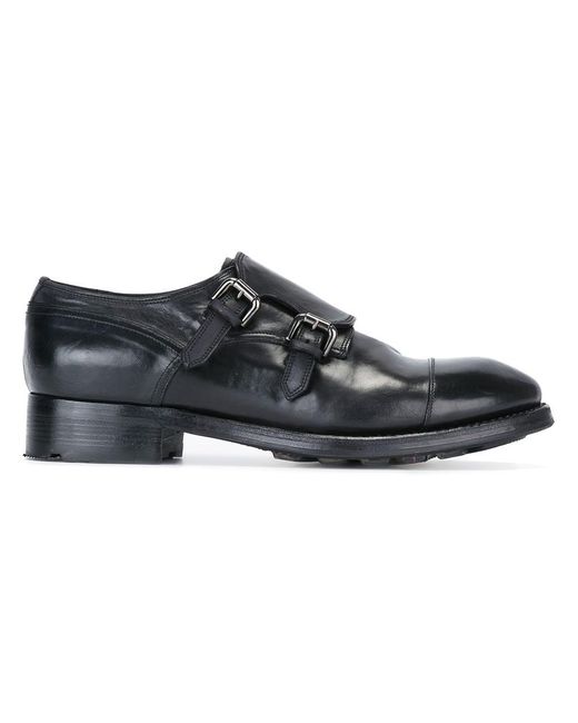 Silvano Sassetti Nela monk shoes 7 Calf Leather/Leather/rubber