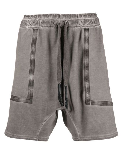 Isaac Sellam Experience panelled drawstring shorts