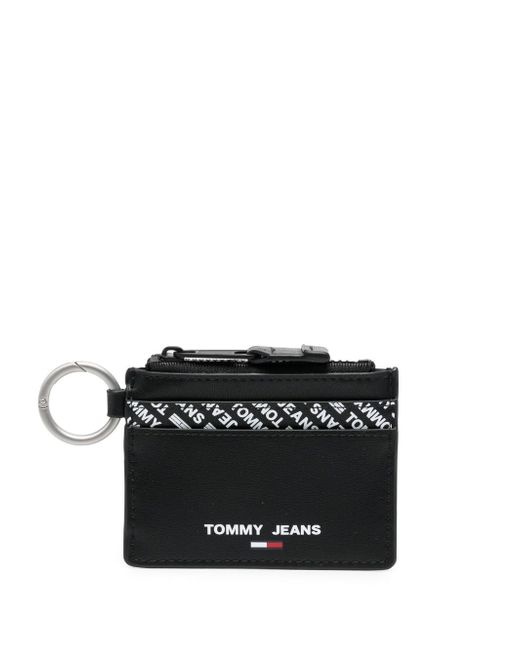 Tommy Jeans logo zipped wallet