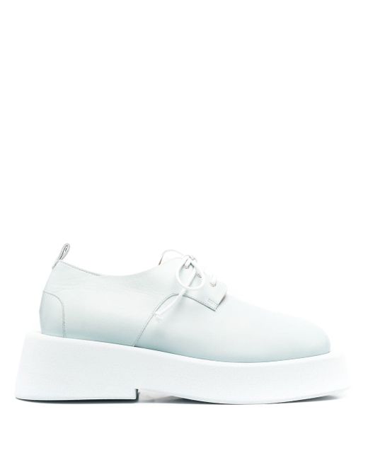 Marsèll platform-sole oxford shoes